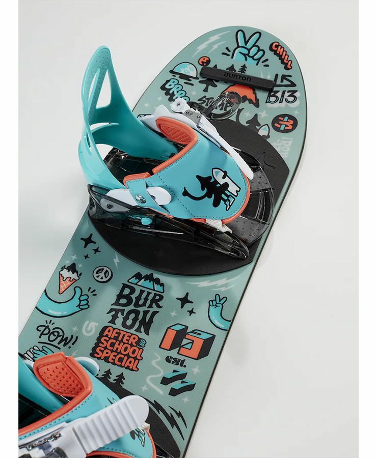 22時に終了します。子供用スノーボード  付属品揃ってます キッズ スノーボード セット】BURTON AFTER SCHOOL アフタースクール