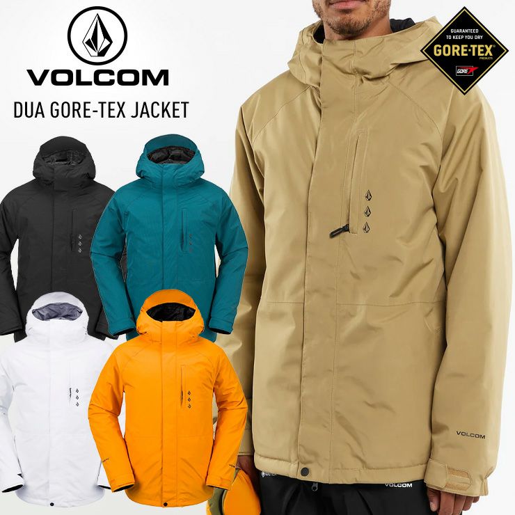 VOLCOMボルコムウェアDUAGORETEXJACKET23-24(2024)モデルジャケット 23-24 VOLCOM ボルコム DUA GORE-TEX JACKET デユア ゴアテックス