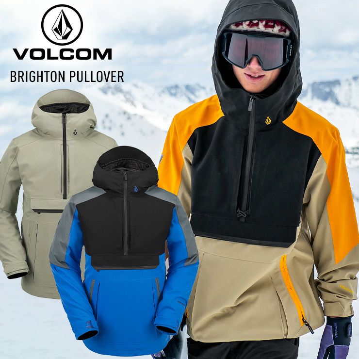 ボルコム　スノーウェア スノーボード ブライトンプルオーバー ジャケット 23-24 VOLCOM ボルコム BRIGHTON PULLOVER プルオーバー ジャケット