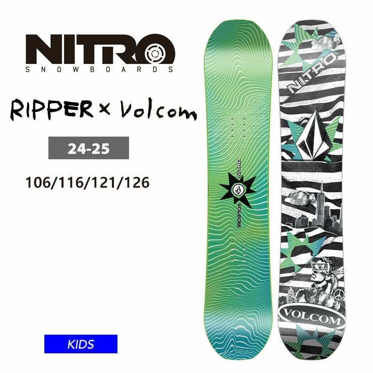 NITRO／ナイトロ RIPPER X VOLCOM | スノーボード・アウトドアスポーツ