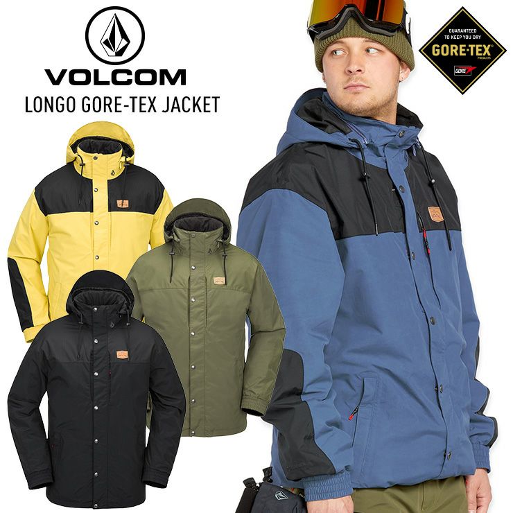 24-25 VOLCOM ボルコム LONGO GORE-TEX JACKET ロンゴ ゴアテックス