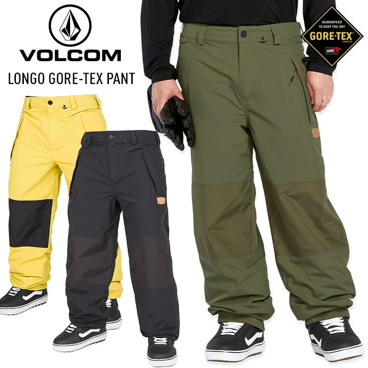 【美品】VOLCOM ボルコム LONGO GORE-TEX PANT M VOLCOM（ボルコム） 24-25 VOLCOM/ボルコム LONGO GORE-TEX pant 着用