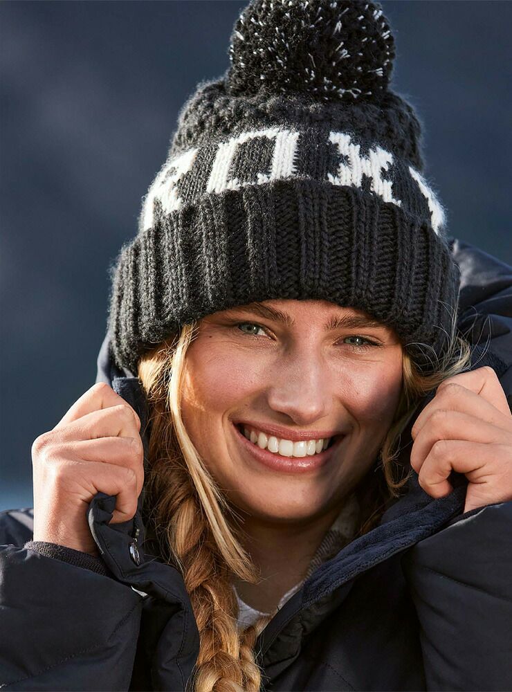 ROXY ロキシー TONIC BEANIE トニックビーニー ニット帽 防寒 ポンポン