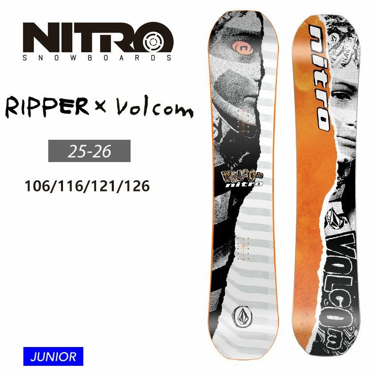 NITRO DEMAND LTD 155 FLUX デッキパッド VOLCOM 【公式通販】