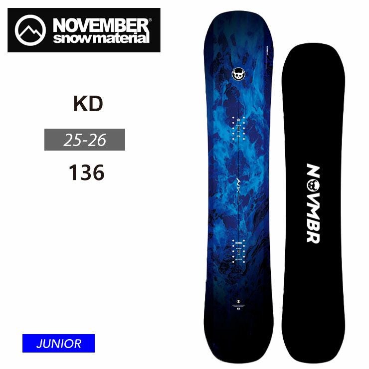 NOVEMBER／ノベンバー KD 136cm | スノーボード・アウトドアスポーツ